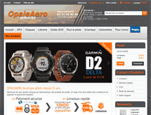 Tablet Screenshot of opaleaero.com